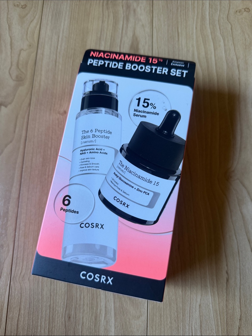 COSRX Niacinamide 15% Peptide Booster Set -